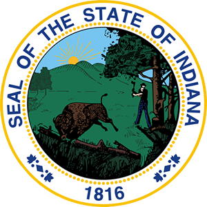 Seal of the State of Indiana — 1816